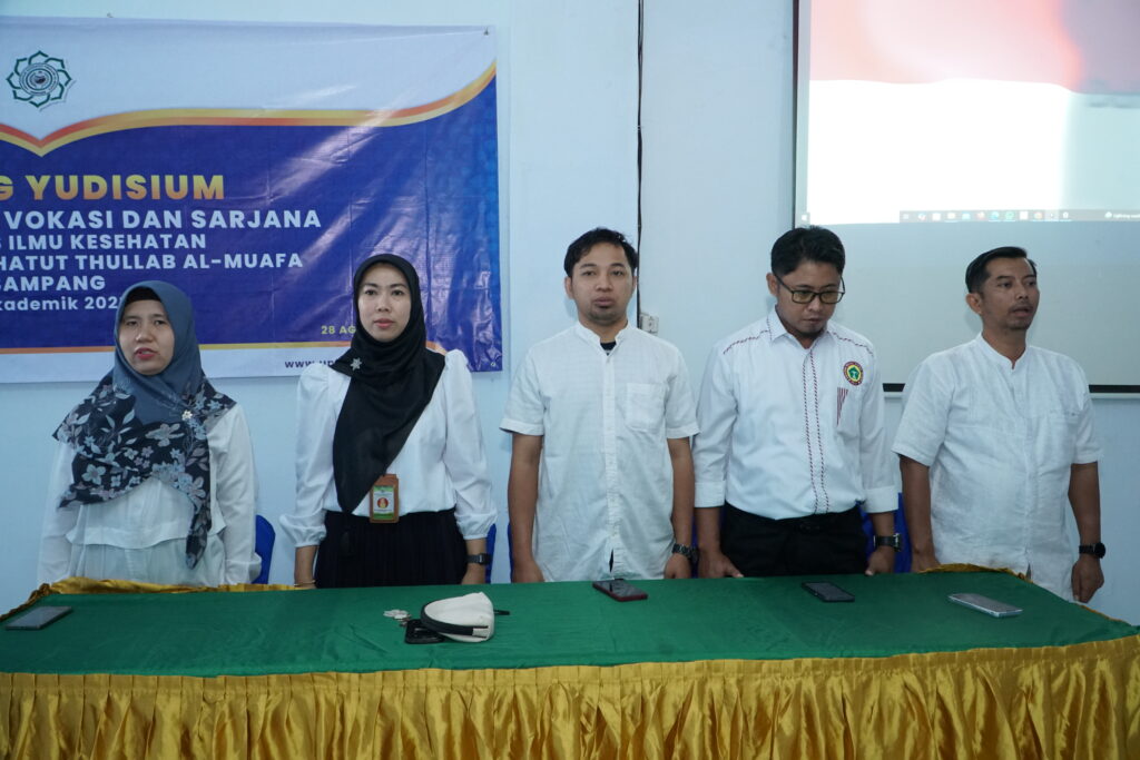 Dokumentasi yudisium UNT Al-Muafa Sampang