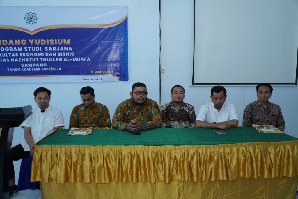 Peserta yudisium UNT Al-Muafa Sampang