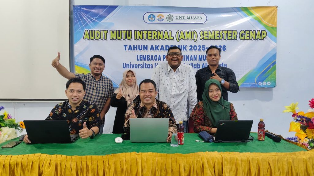 Pelaksanaan Audit Mutu Internal FEB UNT Muafa Sampang Semester Genap TA 2025/2026